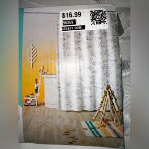 Airplanes and trucks kids shower curtain